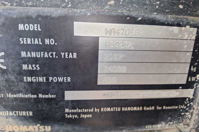 OmecoHub - Immagine KOMATSU WA470-6